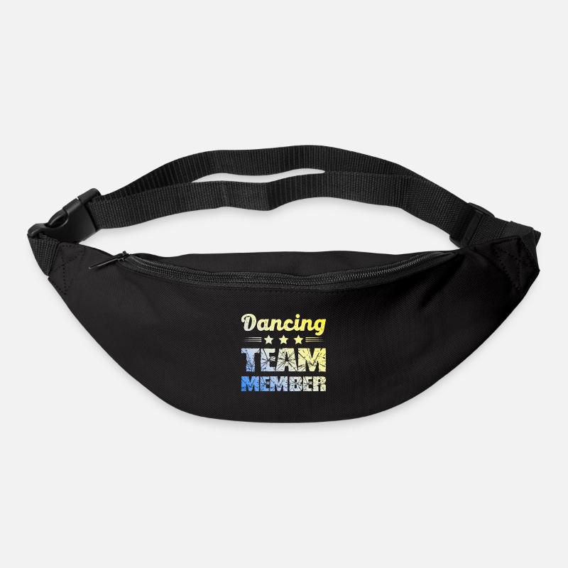 Équipe de danse - Sac banane - noir