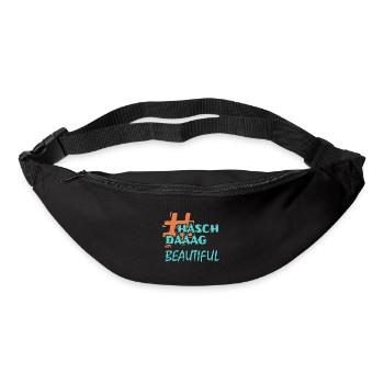 Gift for Beautiful - Bum bag - black - Front