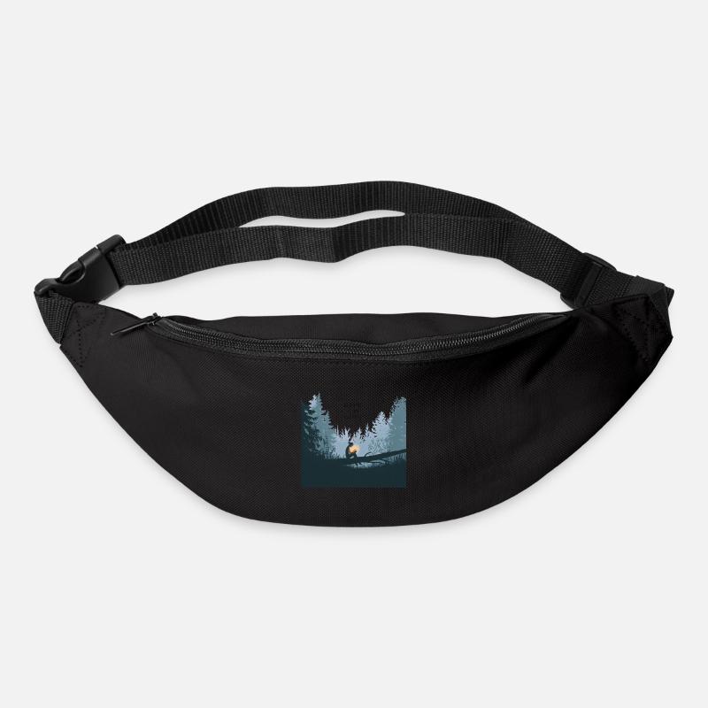 Reading is My Therapy – Bücher & Entspannung - Gürteltasche - Schwarz