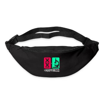 Structural formula molecule - Bum bag - black - Front
