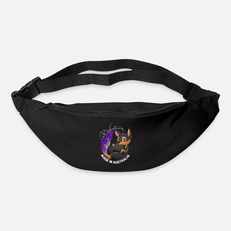 Kelpie Galaxy - Black Fire - Gürteltasche - Schwarz