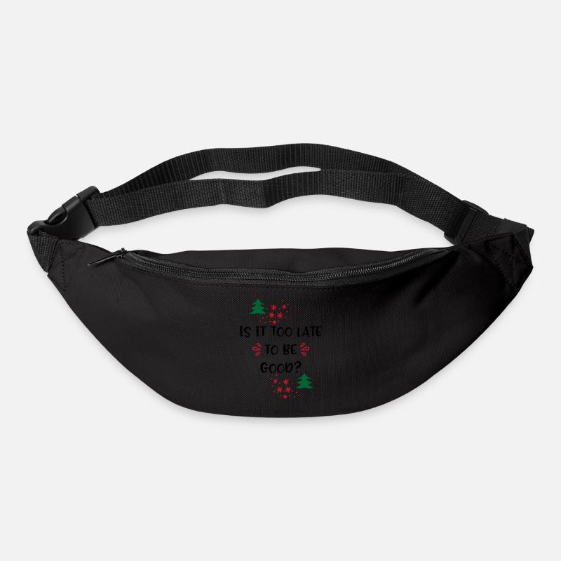 Weihnachten - Gürteltasche - Schwarz