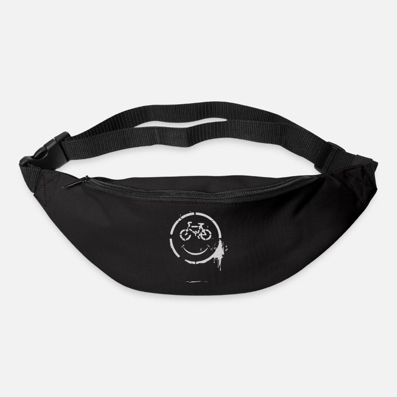 Fahrrad Mann - Gürteltasche - Schwarz