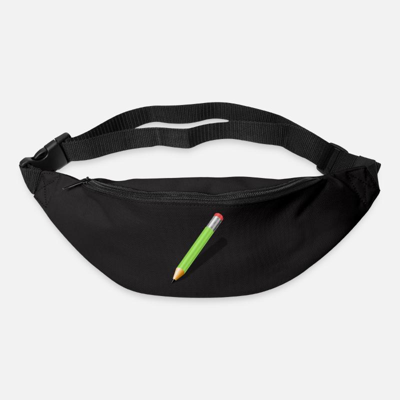 crayon - Sac banane - noir