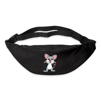 mouse - Bum bag - black - Front