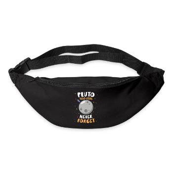 Pluton 1930 2006 - Planet Space Astronomy - Sac banane - noir - Devant