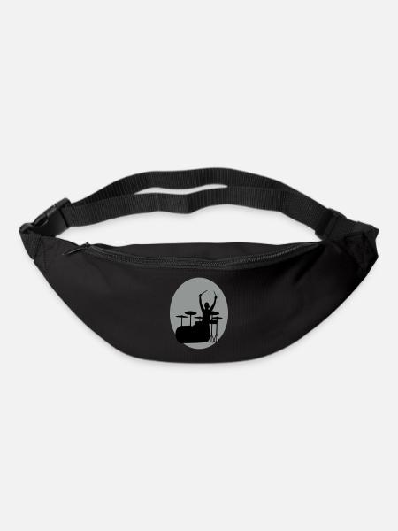 Schlagzeuger - Gürteltasche - Schwarz