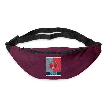 Goat retro - Bum bag - burgundy - Front