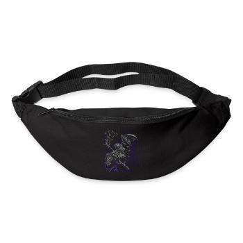 Fledermaus Vampir - Gürteltasche - Schwarz - Vorne