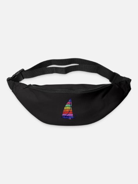 Catamaran Arc-en-ciel Liberté - Sac banane - noir