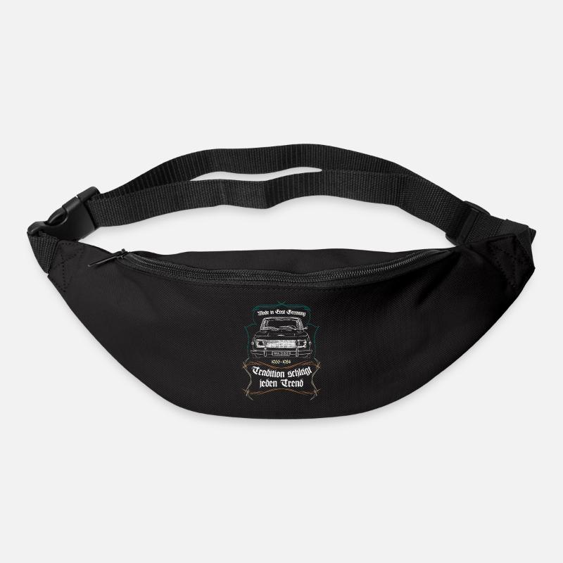 Oldtimer DDR W 353 Retro Tuning Low #lowddr - Gürteltasche - Schwarz