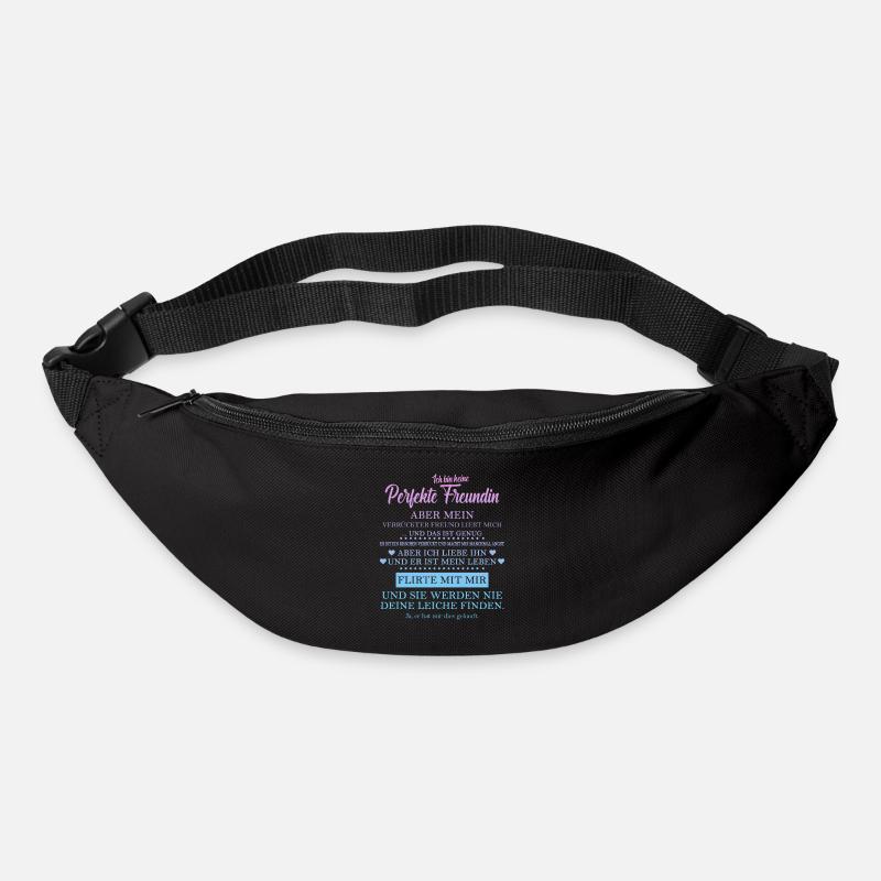 Perfekte Freundin - Gürteltasche - Schwarz