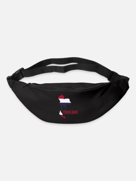 La Thaïlande - Sac banane - noir