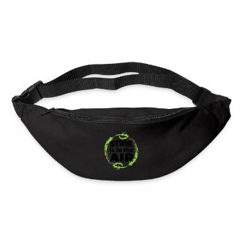 The stench is in the air - stink is in the air - Bum bag - black - Front