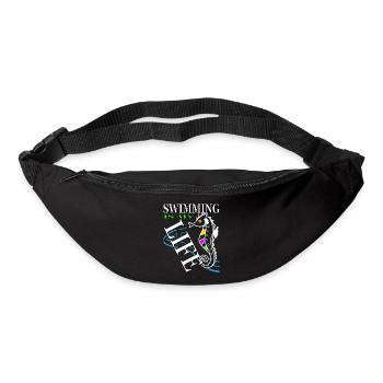 Nageurs - Sac banane - noir - Devant