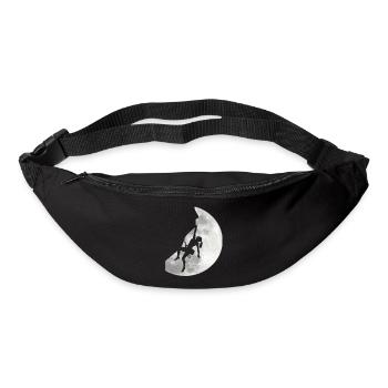 Boulderer Climb Climbing Woman Climber - Gürteltasche - Schwarz - Vorne