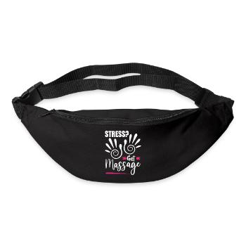 Massage - Gürteltasche - Schwarz - Vorne