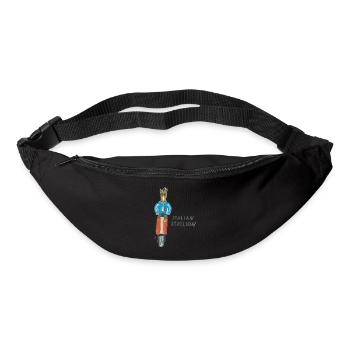 Italian Stallion - Gürteltasche - Schwarz - Vorne