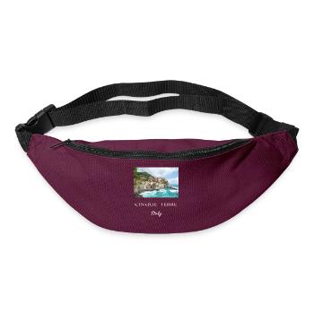 CT 1 exp weiß - Gürteltasche - Burgunderrot - Vorne