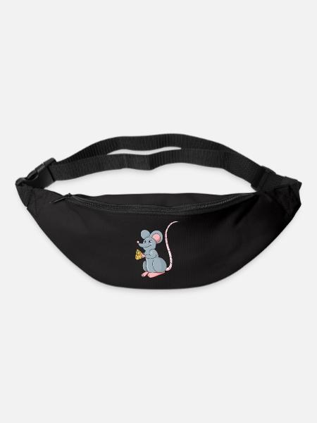 Maus - Gürteltasche - Schwarz