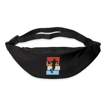 Basketteur Basketteur Sunset - Sac banane - noir - Devant
