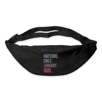 Awesome Since January 1985 - Bum bag - black - Front