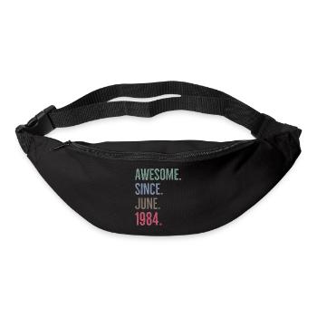 Awesome Since June 1984 - Bum bag - black - Front