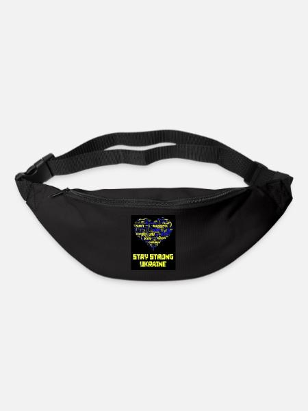 Ukraine - Sac banane - noir