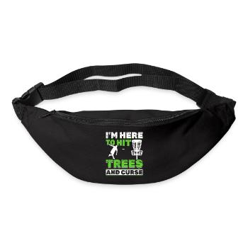 Frisbee Disc Golf - Sac banane - noir - Devant