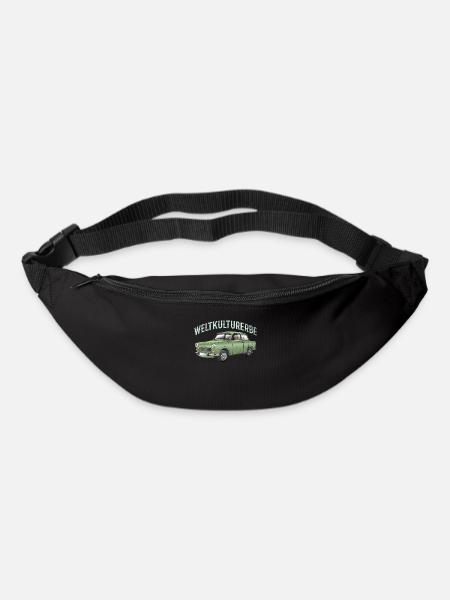 Trabi Weltkulturerbe für alle Ossis - Gürteltasche - Schwarz