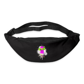 Popsicles Summer heat cool sunglasses delicious - Bum bag - black - Front