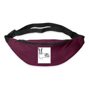 donkey - Bum bag - burgundy - Front
