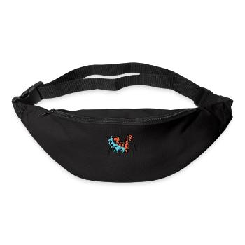 Cat Cat Friend Pet Cat Face Gift - Bum bag - black - Front