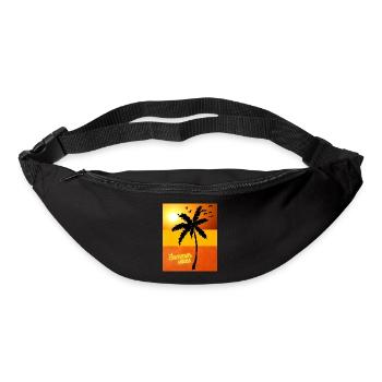 Summer Vibes T Shirt - Bum bag - black - Front