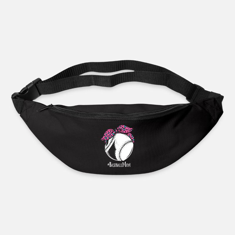 Baseball Mom - Gürteltasche - Schwarz