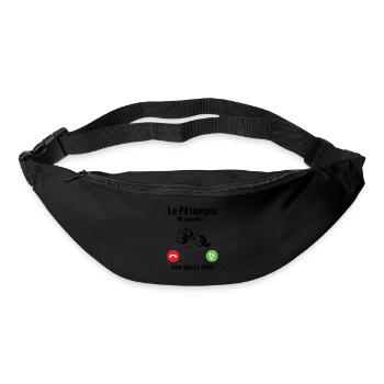 La pétanque M'appelle - Sac banane - noir - Devant