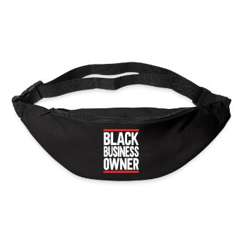 Black Business Owner - Bum bag - black - Front