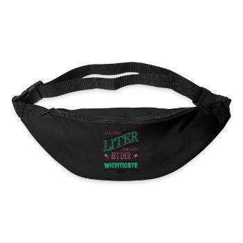 tired funny coffee mug geek mug gift - Bum bag - black - Front