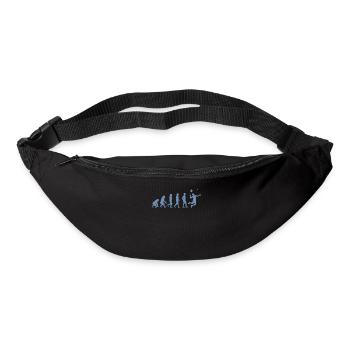 Badminton Evolution Geschenk - Gürteltasche - Schwarz - Vorne