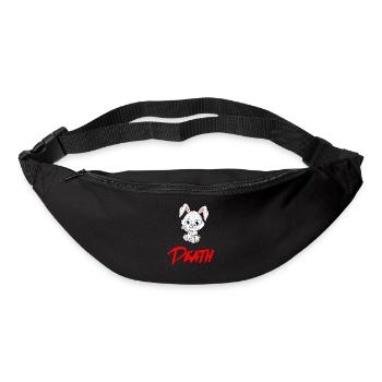DEATH HASE Halloween Apokalypse Horror Monster - Gürteltasche - Schwarz - Vorne