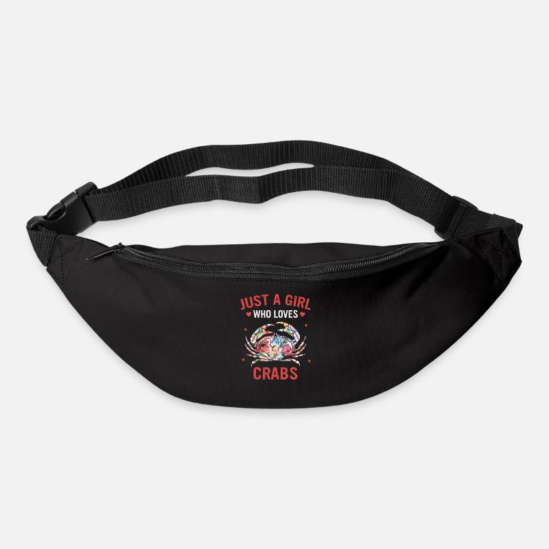 Crabe Ermite Crabe Crabe - Sac banane - noir