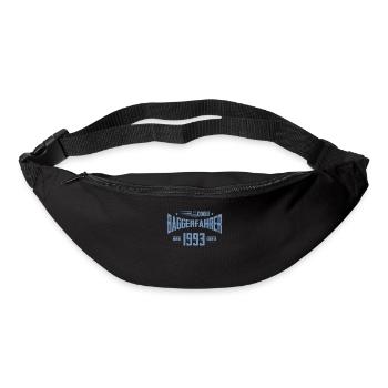 Geschenke zum 50. Geburtstag Baggerfahrer Baggern - Gürteltasche - Schwarz - Vorne