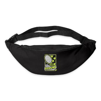 Tennis tennis player - Bum bag - black - Front