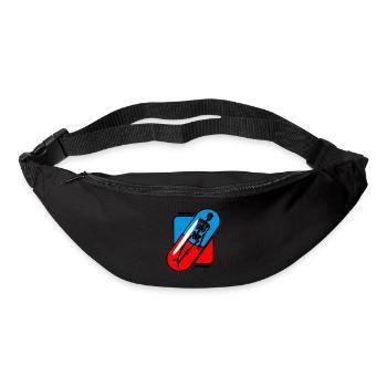 Nimm - Deine - Medizin - Gesundheit - Gürteltasche - Schwarz - Vorne