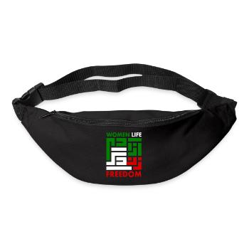 women life freedom Zan zendegi azadi - Gürteltasche - Schwarz - Vorne
