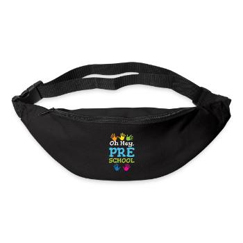 Oh Hey Pre School Für Die Gesamte Kindererziehung - Gürteltasche - Schwarz - Vorne