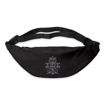 Geschenke zum 50. Geburtstag für Männer und Frauen - Gürteltasche - Schwarz - Vorne