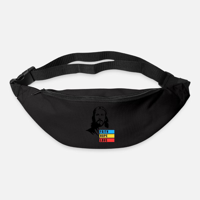 FOI ESPERANCE AMOUR - Sac banane - noir