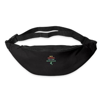Mir reicht´s ich geh Skifahren! - Gürteltasche - Schwarz - Vorne