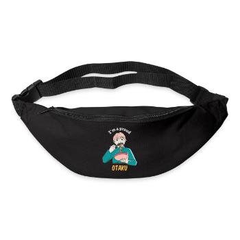 I'm A Proud Otaku Anime & Ramen Designs - Bum bag - black - Front